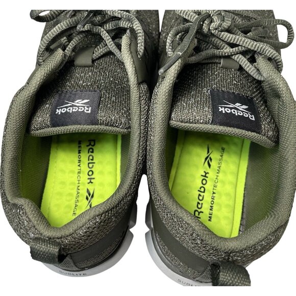 Reebok Work Shoes Womens 11.5W Composite Toe Athletic Sublite Cushion Dark Green - Picture 8 of 13